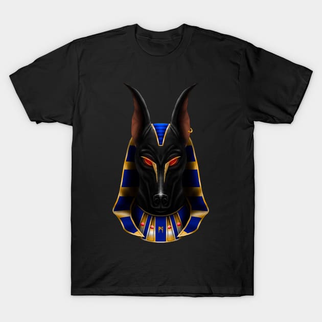 Anubis T-Shirt by MiguelFirewolf